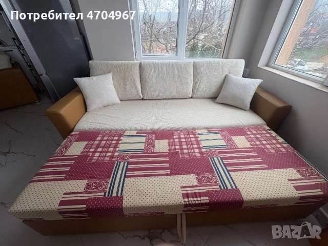 Диван и кресло, снимка 3 - Дивани и мека мебел - 53496613