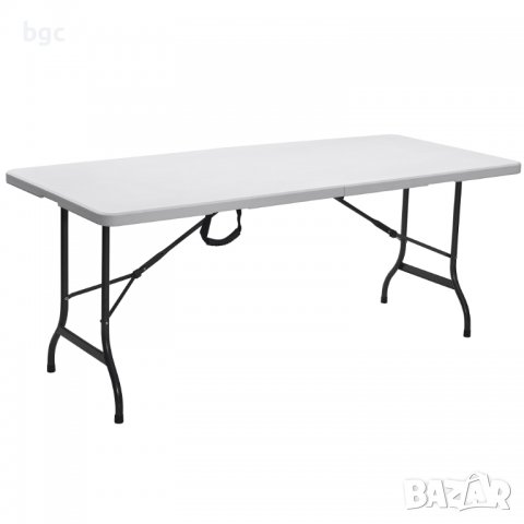 НОВА Сгъваема Къмпинг Кетъринг маса за градина, къмпинг 180х73х73 Удобна Преносима, снимка 8 - Маси - 39659682