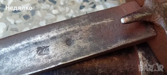 Шамшир,стара сабя с кания,уникална, снимка 14 - Антикварни и старинни предмети - 47452073