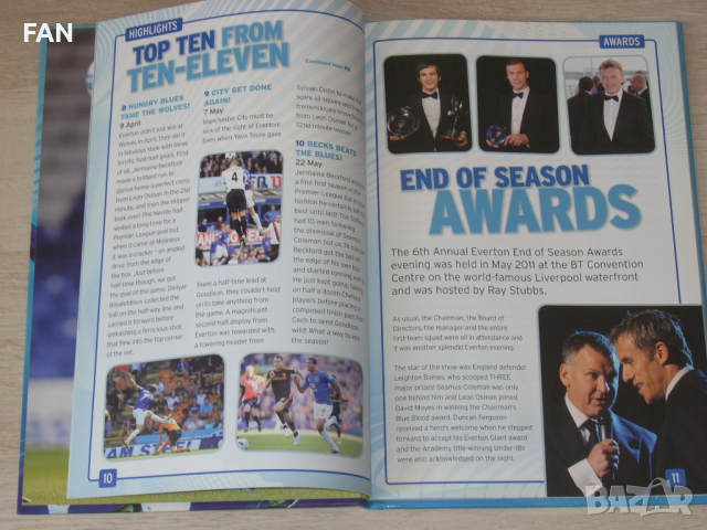 Официален годишник на ЕВЕРТЪН за 2012 г., снимка 5 - Фен артикули - 36236731