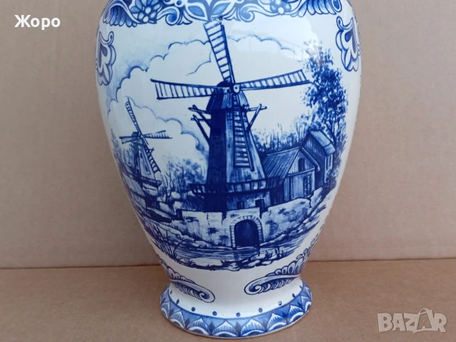 старинна ваза порцелан керамика ретро винтидж съд, снимка 4 - Други ценни предмети - 49225232