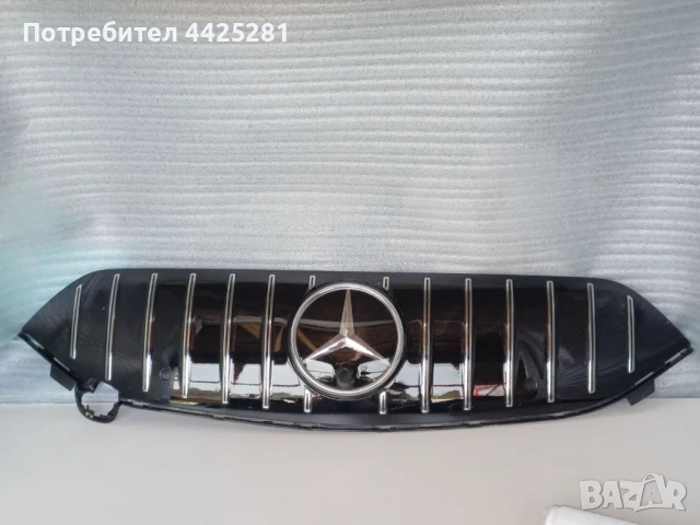 решетка радиаторна Mercedes EQS V297 AMG Panamericana 2021-2025 #1008V