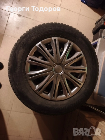 Продавам 4 бр зимни гуми и джанти Hankook зимни 205/60/15 мецедес, снимка 3 - Гуми и джанти - 51892474