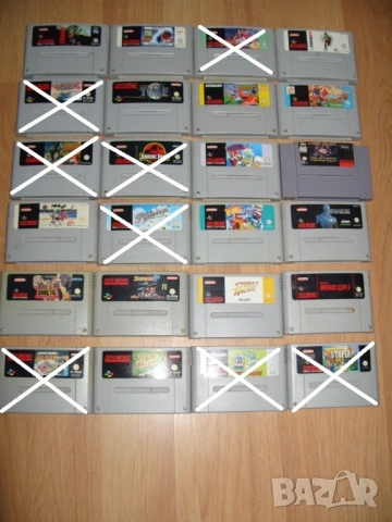 Игри и аксесоари за Nintendo SNES, Super Nintendo - 23.01 € / 45лв за брой