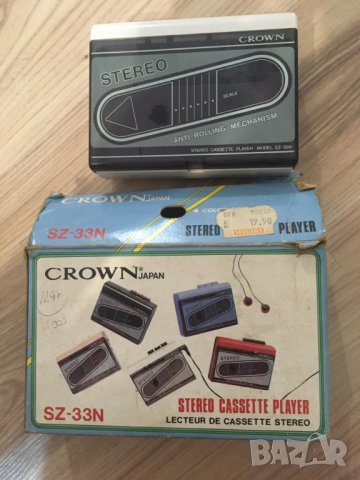 CROWN SZ-33N Уокмен Ретро Стар Модел