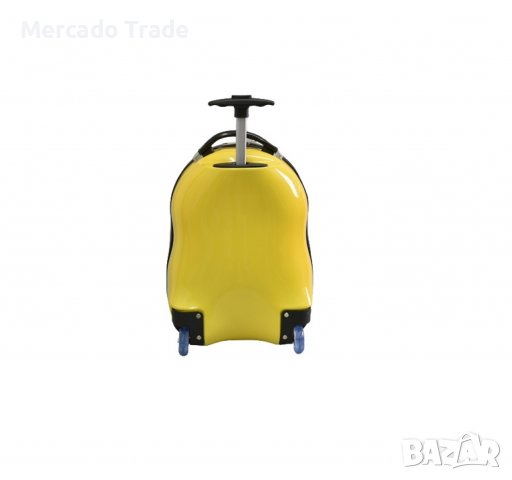 Комплект Mercado Trade, Куфар и раница, За деца, Пчела, Жълт, снимка 5 - Кенгура и ранички - 40184805