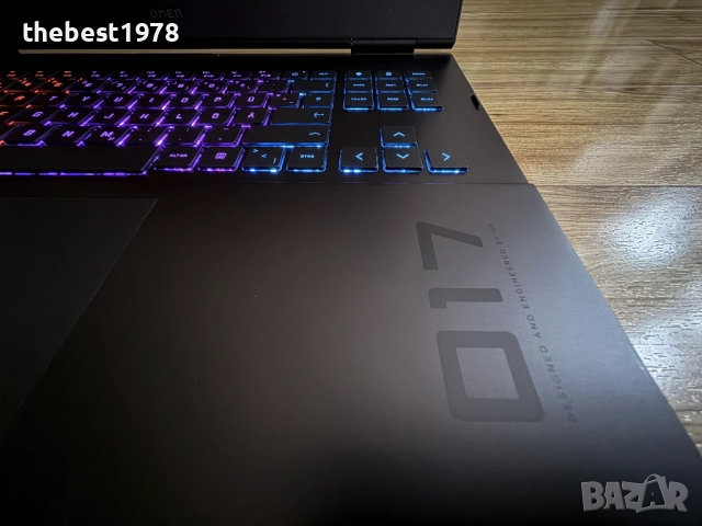 17.3 HP Omen`i7-11800H/RTX 3070/16GB RAM/512GB SSD/FHD IPS 144Hz, снимка 3 - Лаптопи за игри - 52797397