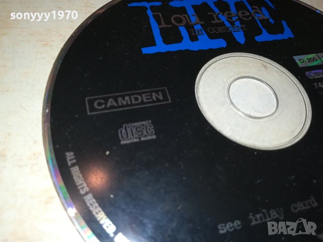 LIVE LOU REED CD 1608231210, снимка 7 - CD дискове - 41872624