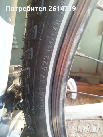 Външна гума за велосипед Continental28, снимка 2 - Части за велосипеди - 41443546
