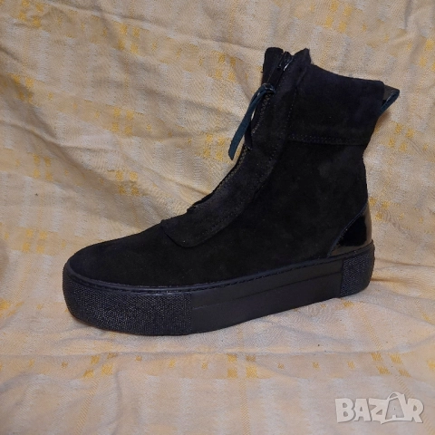 Marc O'Polo номер 37 велурени боти / ботуши до глезена , снимка 9 - Дамски боти - 52541732