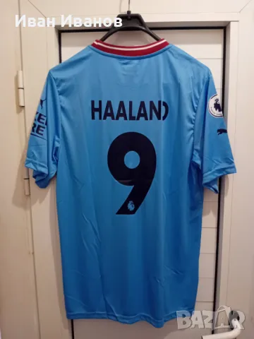 Чисто нов оригинален екип на Манчестър Сити - Ерлинг Холанд, снимка 3 - Футбол - 50414983