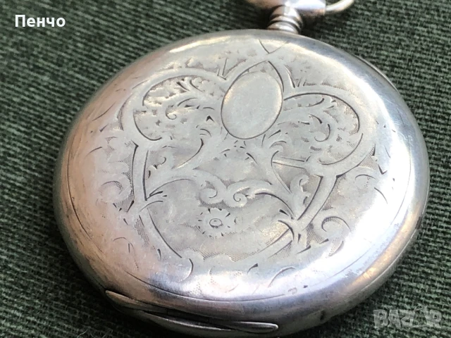 стар сребърен, джобен "ZENITH" GRAND PRIX PARIS 1900, снимка 12 - Антикварни и старинни предмети - 50580786