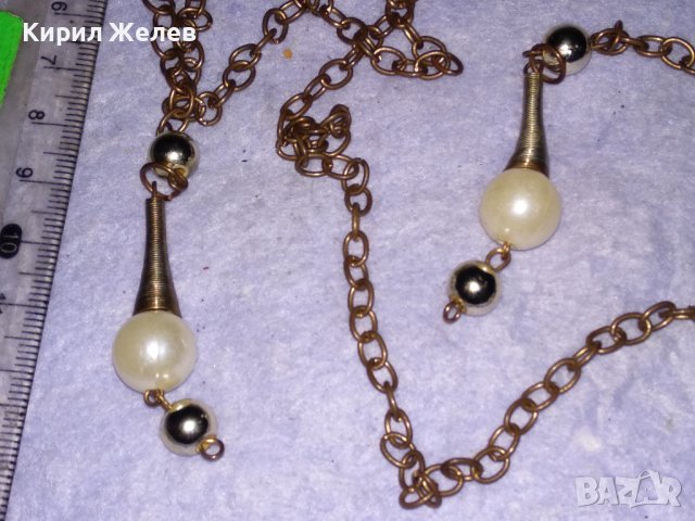 ФЕШЪН - АРТ ВЕРИЖКА ТИП ДЕКОРАТИВНО КОЛАНЧЕ с ЕФЕКТНИ ВИСУЛКИ 38659, снимка 3 - Колани - 41682327