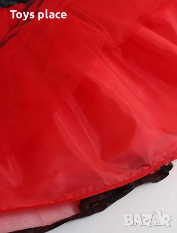 4/5г. Нова красива празнична рокля Мини Маус Minnie mouse + подарък диадема, снимка 6 - Детски рокли и поли - 52930388