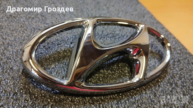 Оригинална емблема (лого) за Hyundai Tucson III Facelift / Хюндай Туксон (2018-2021), снимка 2 - Части - 53391762