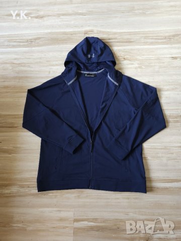 Оригинално мъжко горнище с качулка Under Armour, снимка 3 - Спортни дрехи, екипи - 40898742