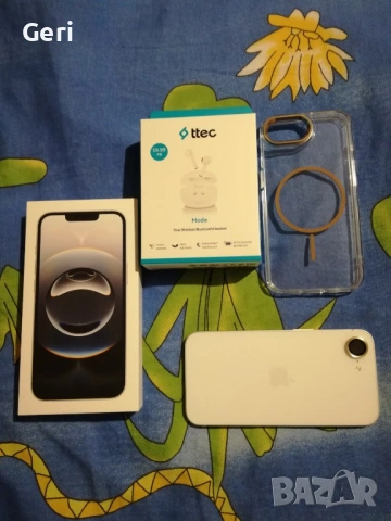 Продава,бартер НОВ Iphone 16e, снимка 3 - Apple iPhone - 53300708