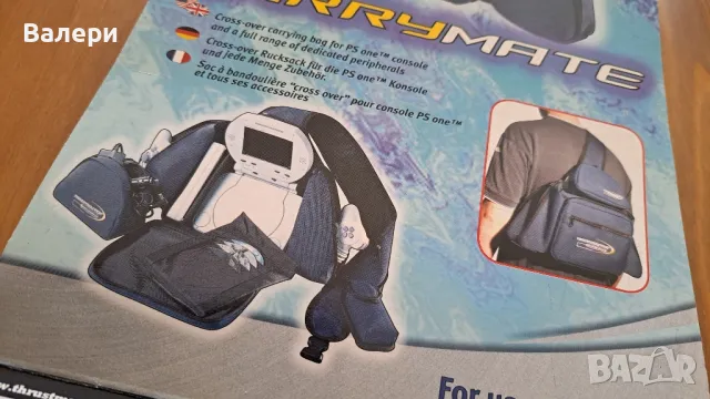 PS One раници Thrustmaster, за конзола плейстейшън, снимка 2 - Други игри и конзоли - 47433996