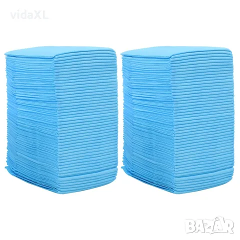 vidaXL Подложки за обучаване на домашни любимци 100 бр 90х60 см плат, снимка 2 - За кучета - 56146180