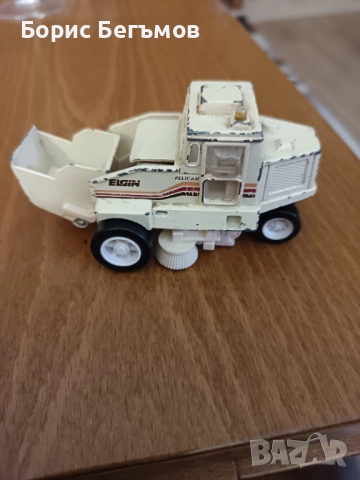 Метална количка Vintage 1993 Elgin Pelican Street Sweeper, снимка 3 - Колекции - 52907229