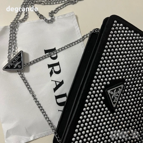  👜 Дамска Чанта Prada, снимка 2 - Чанти - 53852640