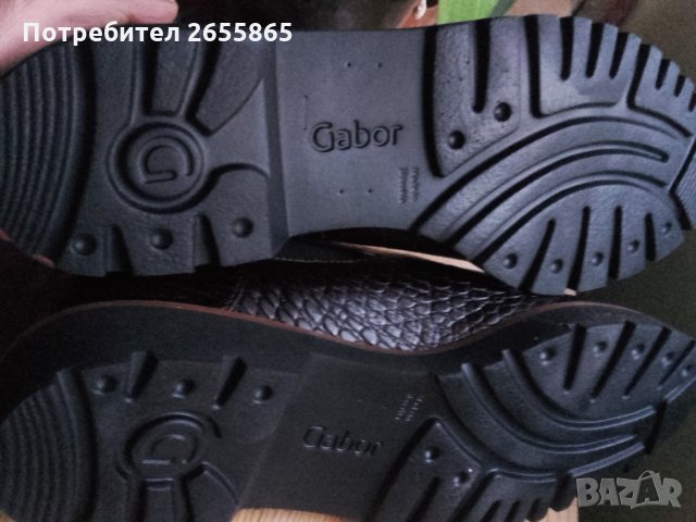 GABOR кожени боти р.41, снимка 10 - Дамски боти - 33975160