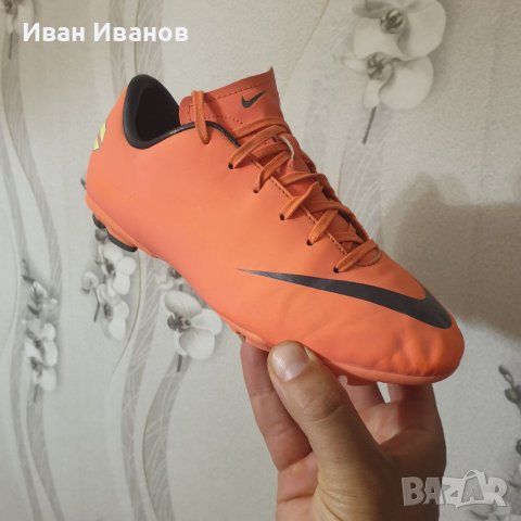 бутонки Nike MERCURIAL VICTORY JR III FG Ronaldo номер 36, снимка 16 - Футбол - 41148185