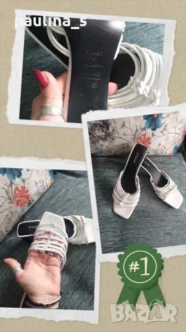 Два чифта / Маркови чехли от естествена кожа "Mango" и "Denver / Hayes" quad comfort , снимка 2 - Чехли - 42670780