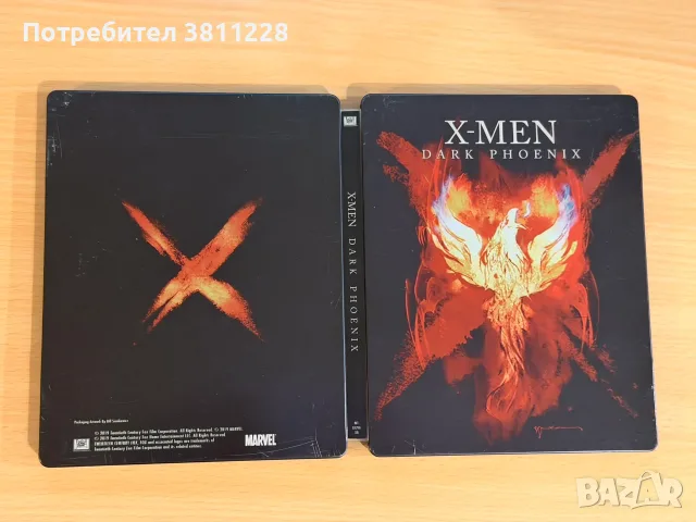 X-MEN Dark Phoenix 4k ULTRA HD + blu-ray Steelbook