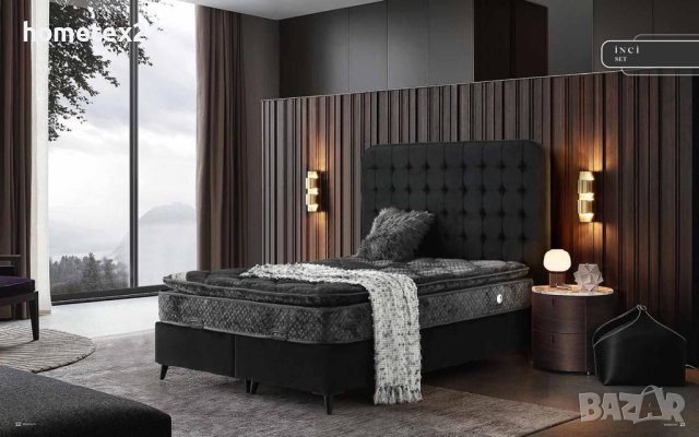 Тапицирани легла с матрак 1500лв , снимка 16 - Спални и легла - 41778205