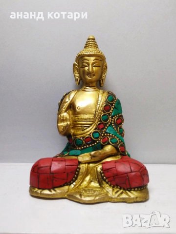 6 Буда статуя с естествен корал, снимка 1 - Статуетки - 35779079