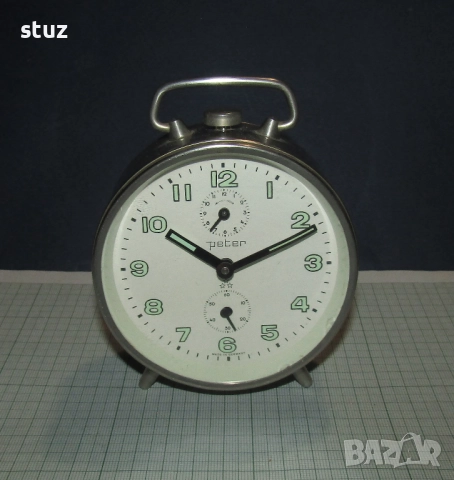 Немски механичен будилник Peter