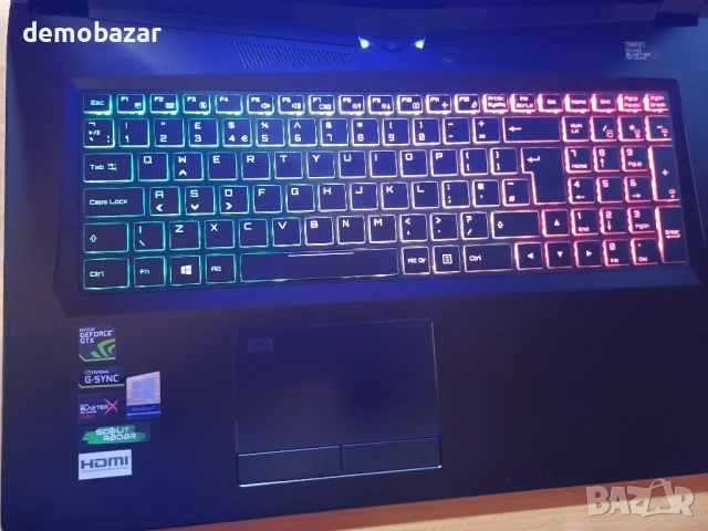 Голям Gaming 17.3' Core™i7 - 4.10GHz /16GB DDR4/GTX 1070 - 8GB GDDR5/512GB SSD, снимка 9 - Лаптопи за игри - 52859861