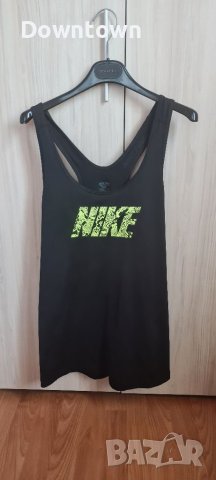 NIKE, dry fit черен топ / потник , размер XL , снимка 4 - Спортни екипи - 41763568