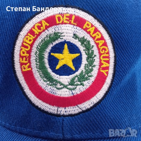 -50% Парагвай фенска бейзболна шапка, Paraguay, снимка 3 - Фен артикули - 40374954