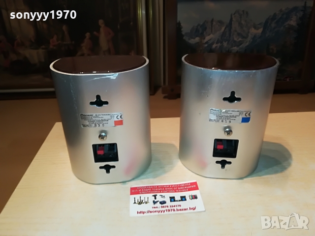 PIONEER S-DV1000ST 2X75W/6ohm-внос germany 0803222046, снимка 2 - Тонколони - 36038944