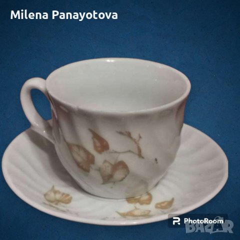 Сервиз за кафе с 5 чаши, снимка 3 - Прибори за хранене, готвене и сервиране - 35913595