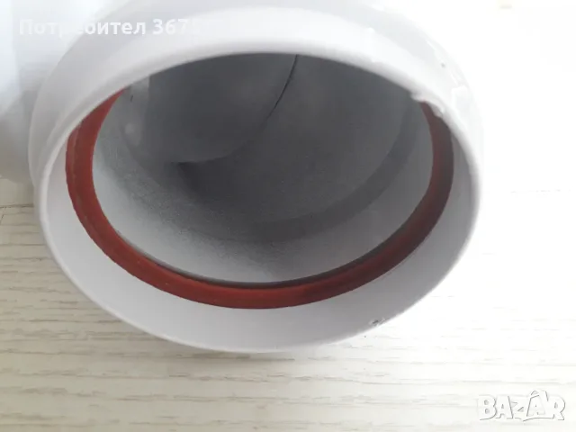 Коляно ф80 за комин, снимка 2 - Отоплителни печки - 55777077