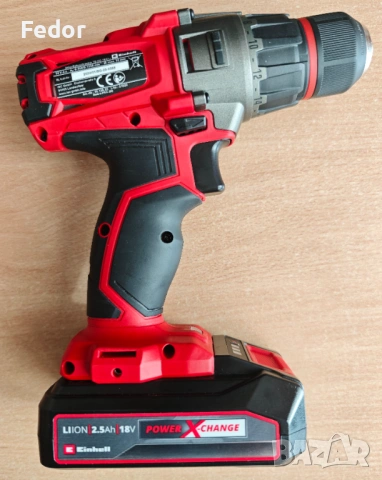 Акумулаторен бормашина-винтоверт Einhell TE-CD 18/2 Li