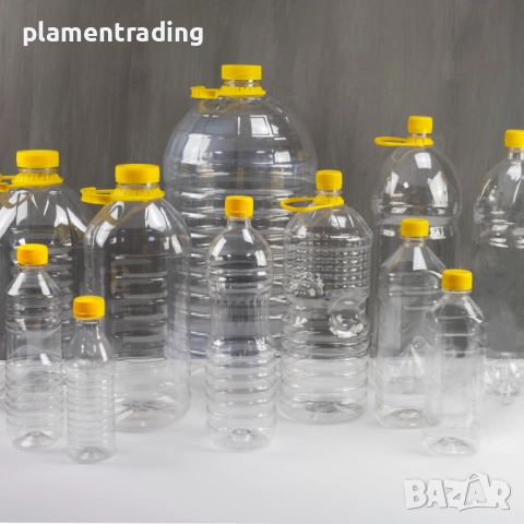 Производство и продажба на  безцветни бутилки от PET