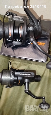 две шаранджийски макари Leeda rogue 6500 FS, снимка 4 - Макари - 53747773