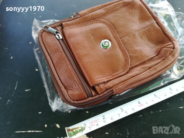 КАФЯВА ЧАНТА-КОЖЕНА 1907251838, снимка 10 - Чанти - 51075299