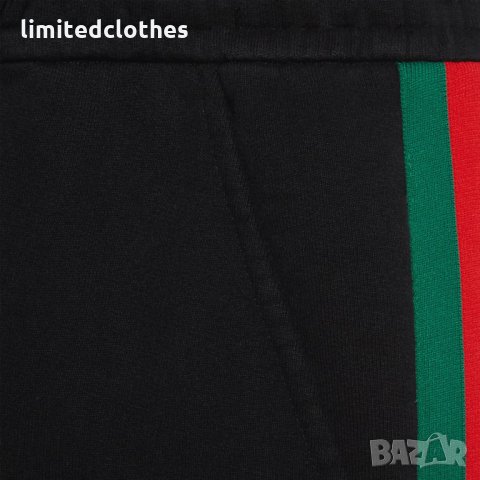 GUCCI x THE NORTH FACE Black Web Logo Print Мъжко Долнище Анцуг size XL (L), снимка 8 - Спортни дрехи, екипи - 35938184