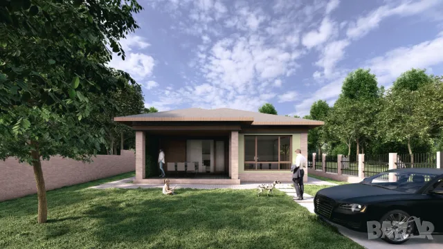 Проект за монолитна еднофамилна къща 164 кв.м.- Четирилистна Детелина, снимка 3 - Къщи - 48970328