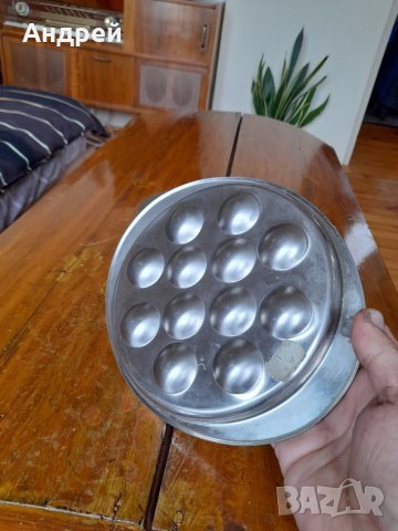 Стар поднос,чиния за яйца, снимка 3 - Други ценни предмети - 41459603