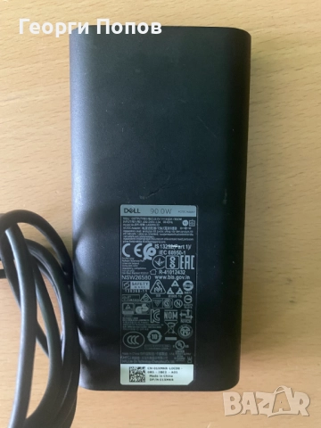 Dell - 90W AC Adapter - Оригинално зарядно за лаптоп, снимка 2 - Кабели и адаптери - 51483978