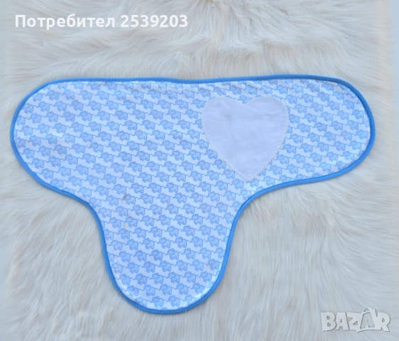 Антистрес пелена за бебе от 0 до 3 месеца, снимка 13 - Спално бельо и завивки - 51363306