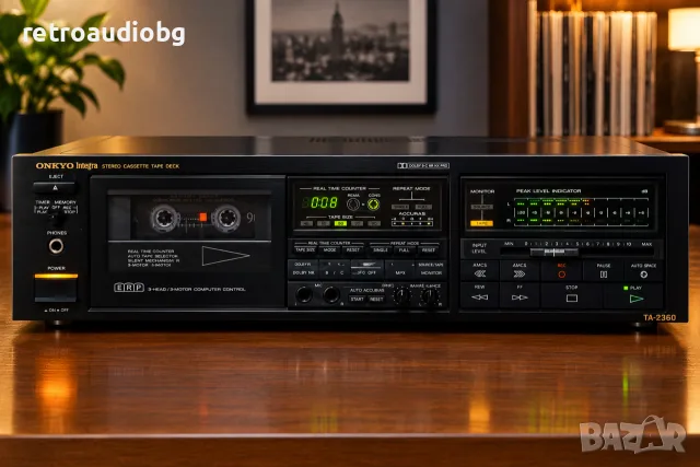 🔈ТОП триглав дек Onkyo Integra TA-2360 - профилактиран🔈