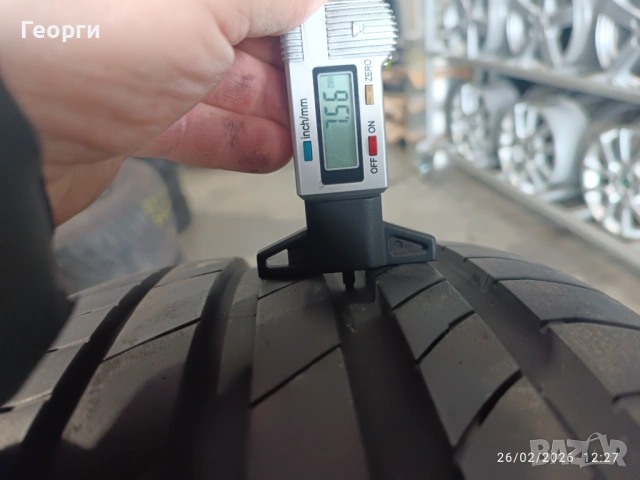 2бр.летни гуми 225/45/19 Kumho, снимка 2 - Гуми и джанти - 53644174