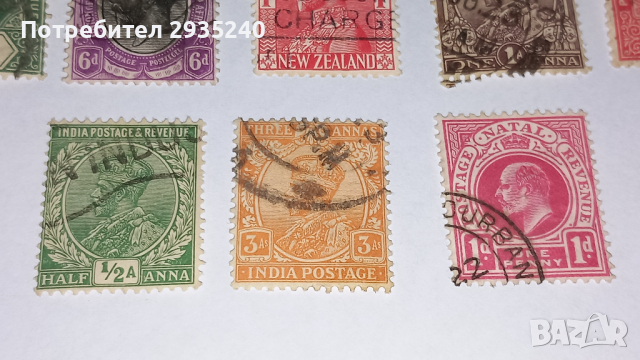 Марки Британия и колонии, снимка 11 - Филателия - 44518311